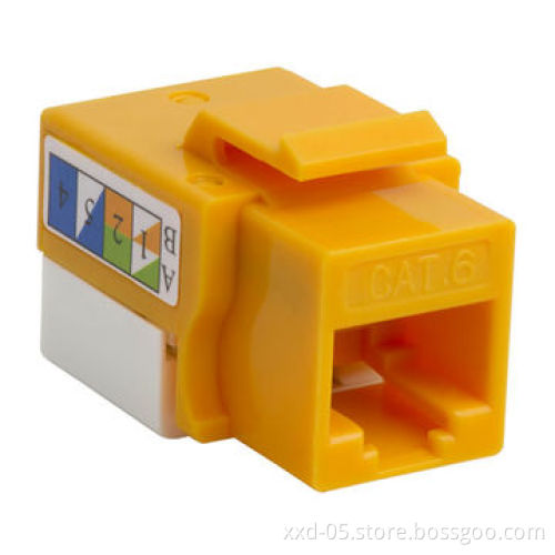 High Performance 10GB FTP RJ45 8p8c Zinc Alloy Cat 6a Keystone JackNew